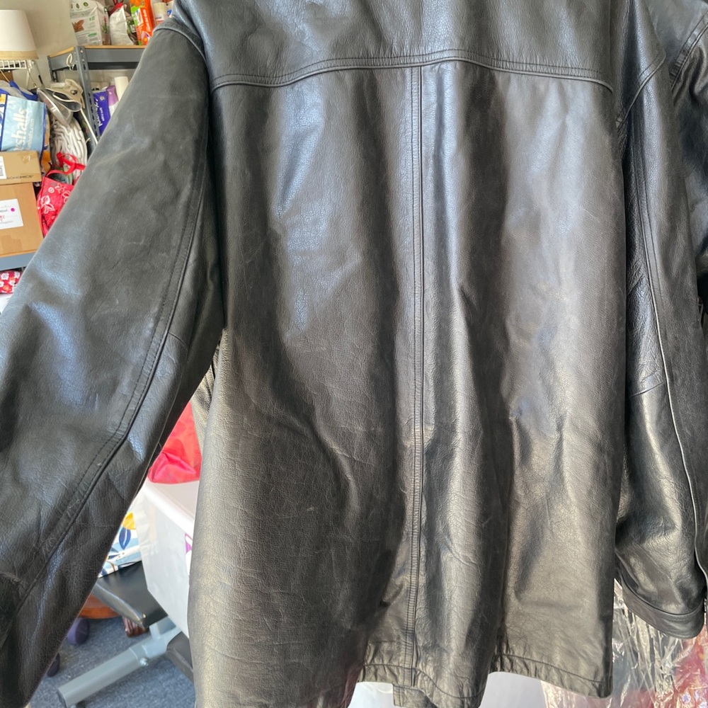 Black Leather Jacket - Picture 6 of 7